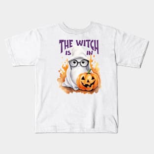 The Witch Is In Kids T-Shirt